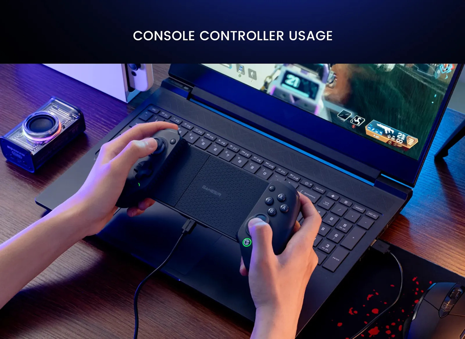 Беспроводной геймпад GameSir G8 Plus мобильный контроллер со стиками Hall Effect и кастомизацией